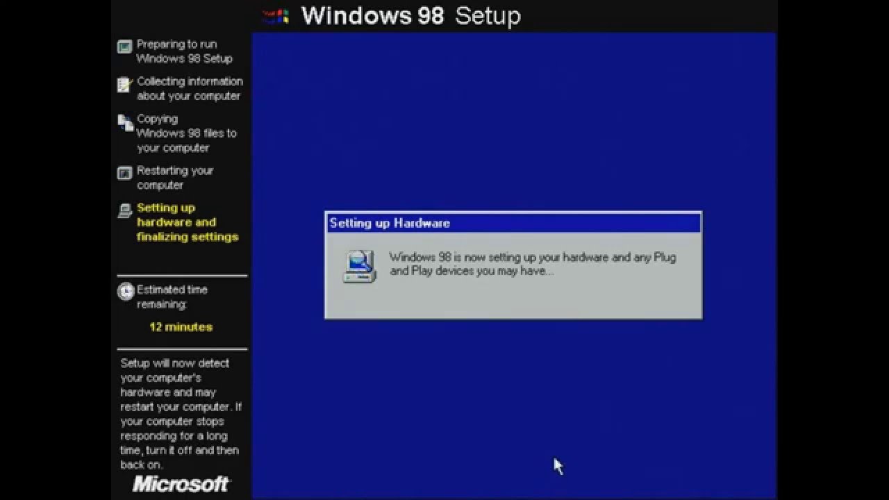 windows 98 iso download virtualbox